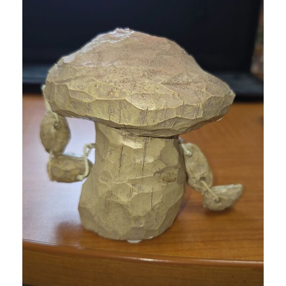 Vintage Anthropomorphic Veggie Mushroom Vegetable Shelf Sitter Figurines - Picture 2 of 3